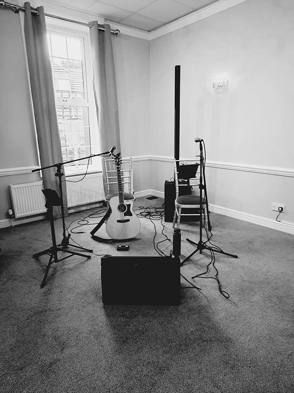 Wedding- The Swan, Kent - Acoustic Duo Setup